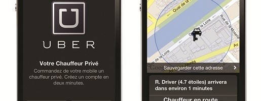 Uber application mobile