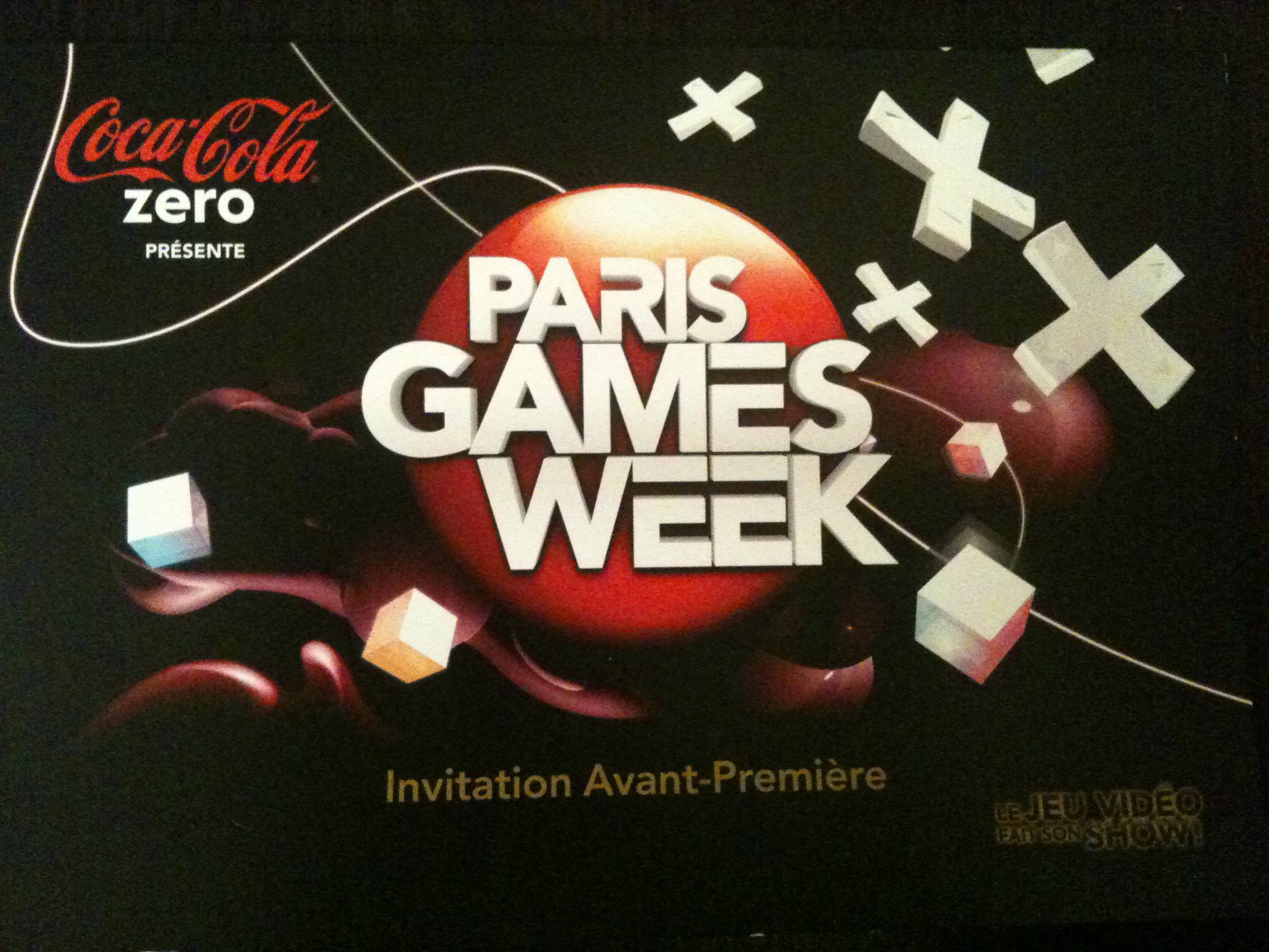 Invitation Paris Games Week