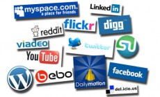 Réseaux sociaux - flickr - youtube - digg - facebook - twitter - viadeo - dailymotion - wordpress - linkedin - myspace