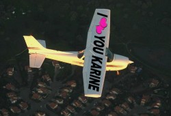 apoteosurprise message amour avion