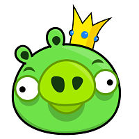 angry bird king pig apple smartphone android