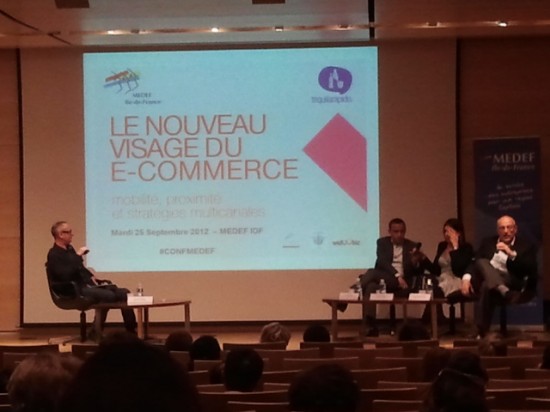 conférence MEDEF : le nouveau visage du ecommerce