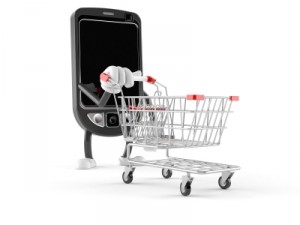 Smartphone tendance achat shopping mondial