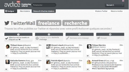 Avdice - recherche freelance