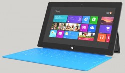 surface microsoft test clavier bleu