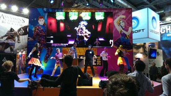 paris games week jeu video just danse 4