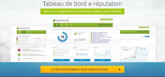 tableau de bord ereputation