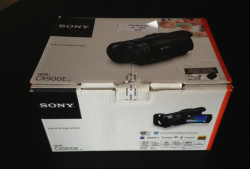 Packaging camescope Sony CX900E