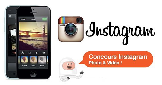 concours instagram photo video