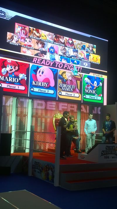 Paris Game Week 2014 PMW jeu video stand competition