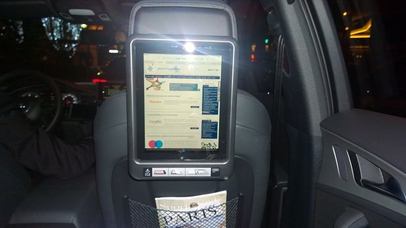 cinqs taxi luxe tablette pressmyweb