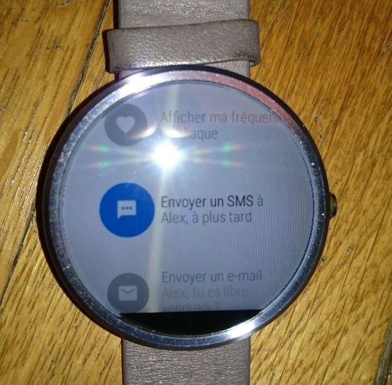 motorola moto360 fonctionnalites