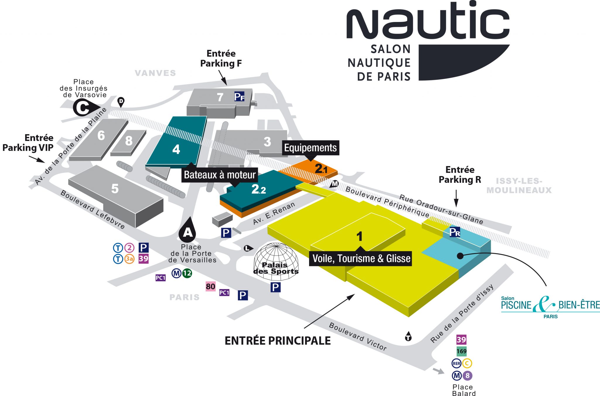 Plan de situation Nautic Piscine 2015_FR