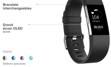bracelet connecté Fitbit Charge 2