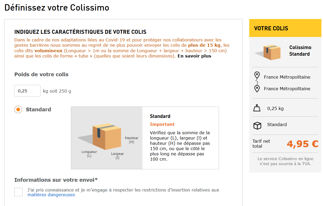 Envoyer Mon Colissimo Depuis Ma Boîte Aux Lettres #Laposte Envoyer ses colis sans se déplacer ! #RestezChezVous